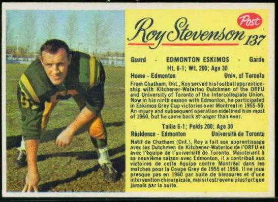 137 Roy Stevenson
